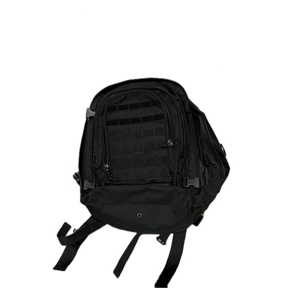 Highland Tactical Padded Computer Black Backpack XL
